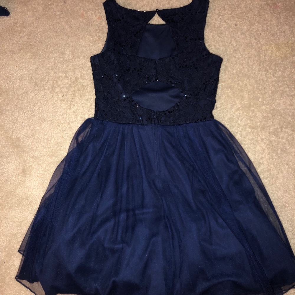 Navy girls dress Macy’s worn once size 3